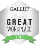 Gallup Great Workplace Award Winner 2015