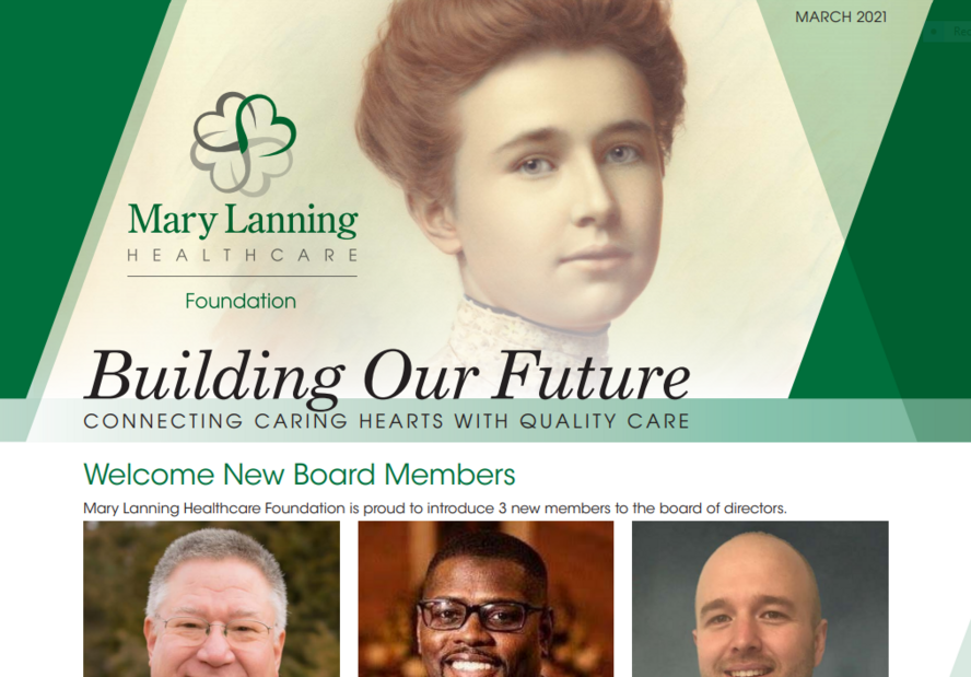 Photo of Building Our Future - March 2021 Newsletter
