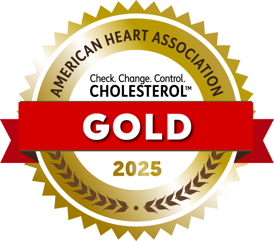 AHA Target: Cholesterol Gold 2025 Seal