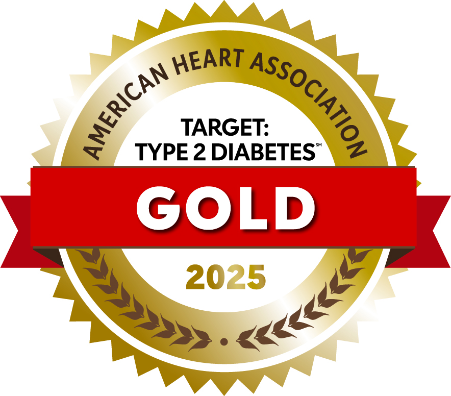 AHA Target: Type 2 Diabetes Gold 2025 Seal