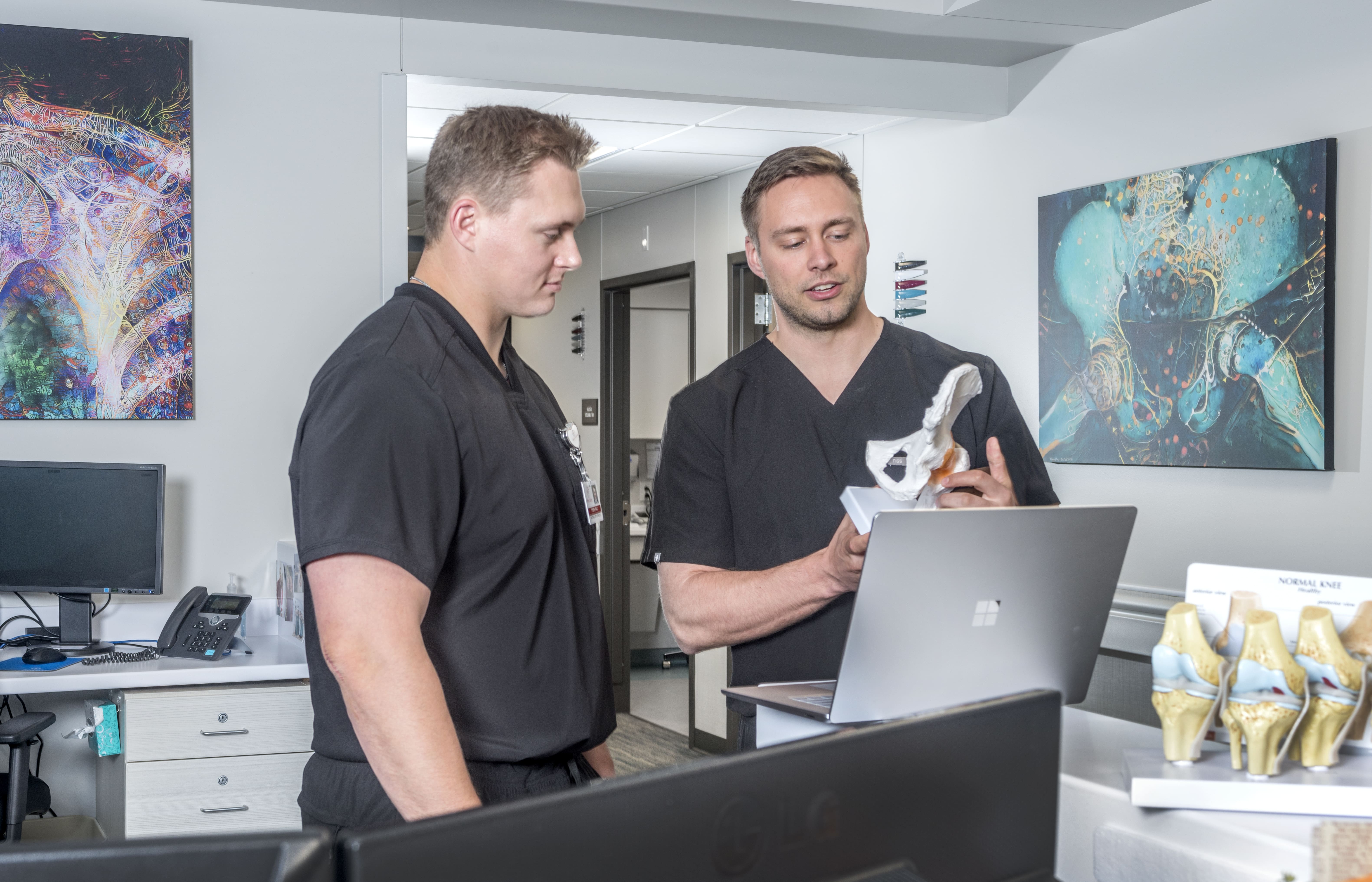 Dr. Heidemann and Tysen McDowell, PA-C