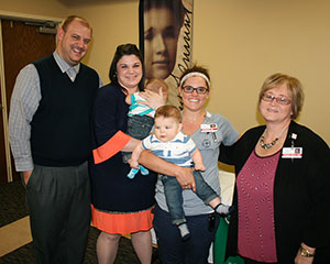 Jennifer Flowers receives the DAISY Award.
